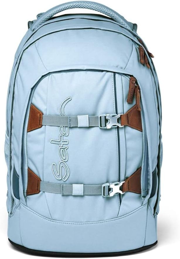 Schulrucksack-Set mit Schlamperbox, Nordic Ice Blue