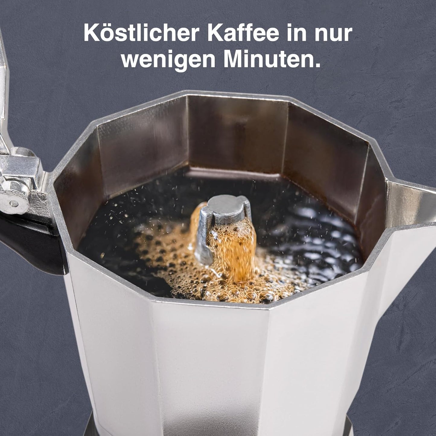 Espressokanne für Herd, 300ml / 6 Tassen