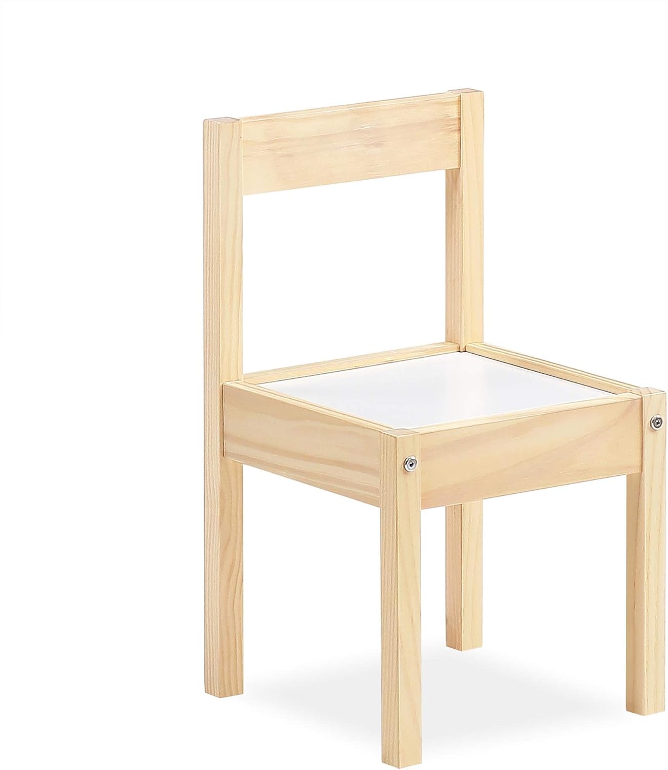 Tisch- und Stuhlset für Kinder, Grau