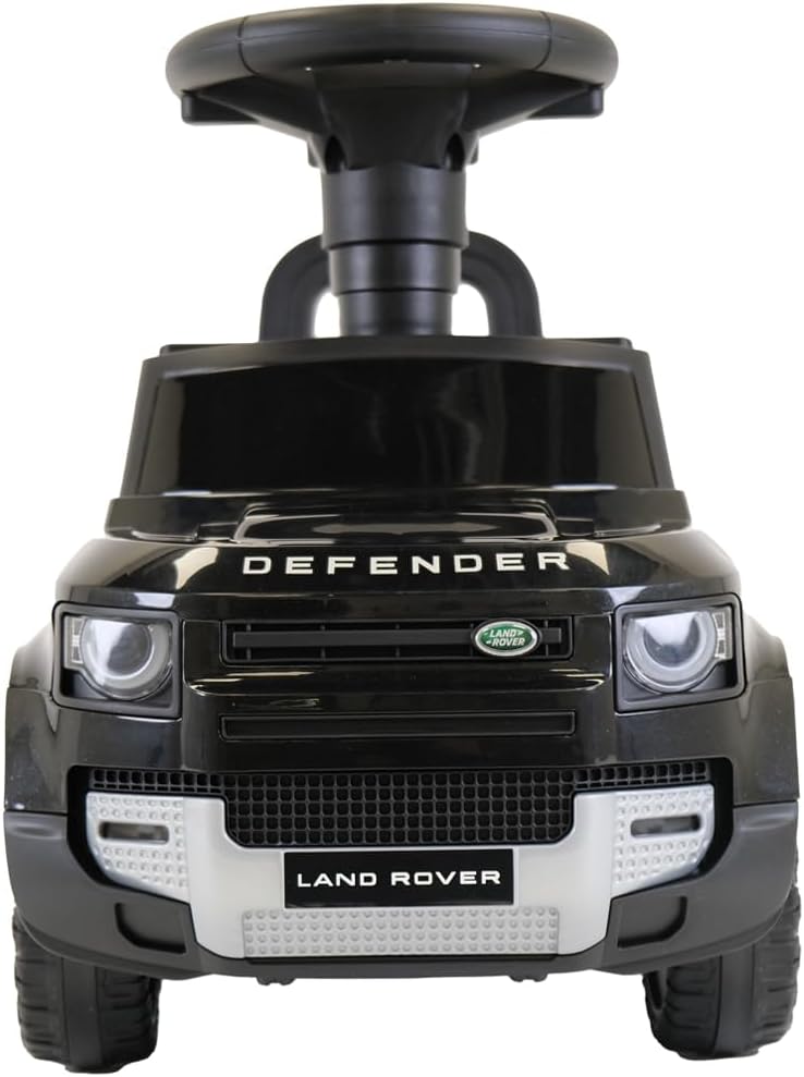 Bobby Car Land Rover Defender, Schwarz