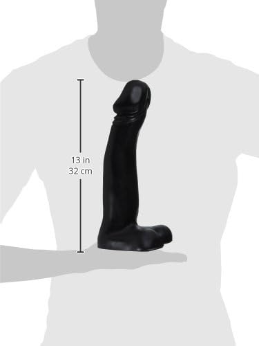 X-MAN 23 Dildo, 1 Stück (1er Pack) Schwarz