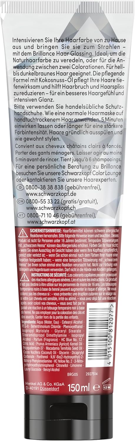 Glanz-Behandlung 3er Pack, 135 ml (3er Pack) ; Hellbraun