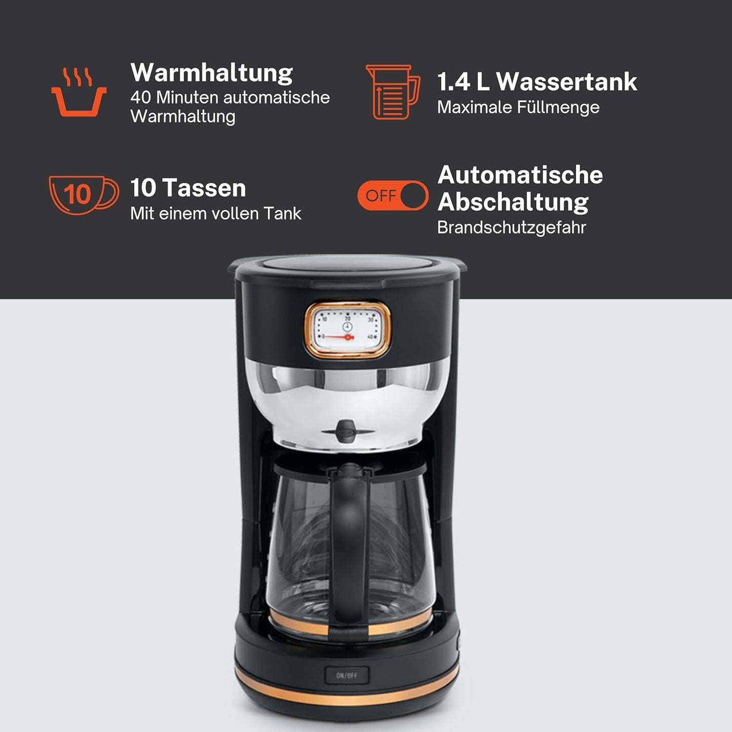 Kaffeeautomat MS-220 BC, Schwarz