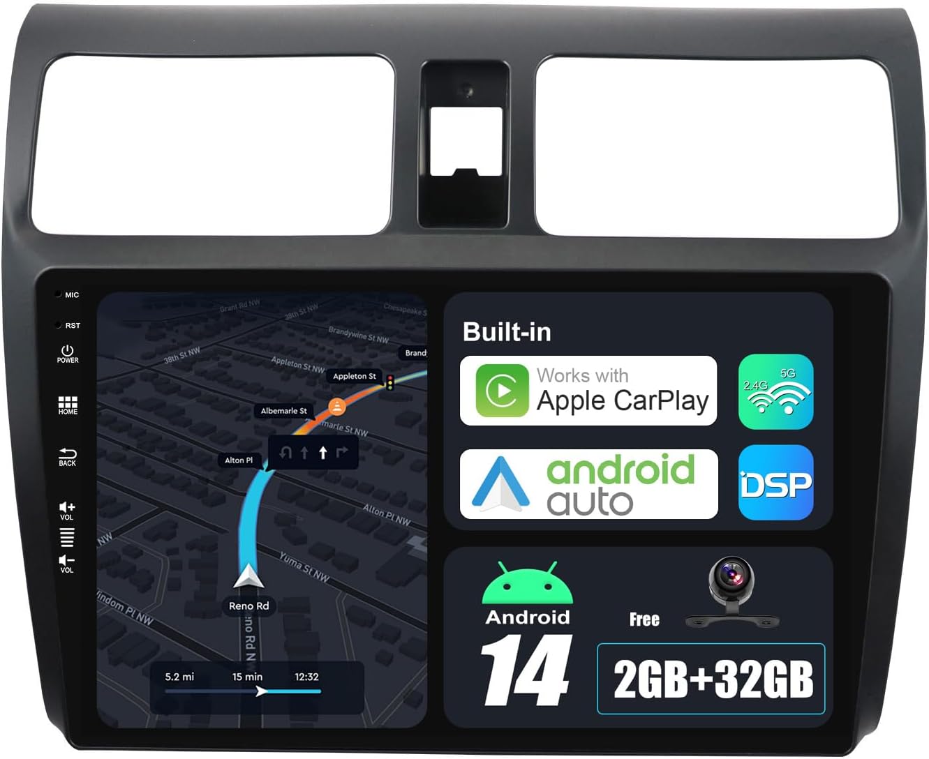Android 10 Autoradio für Suzuki Swift (2005-2016)