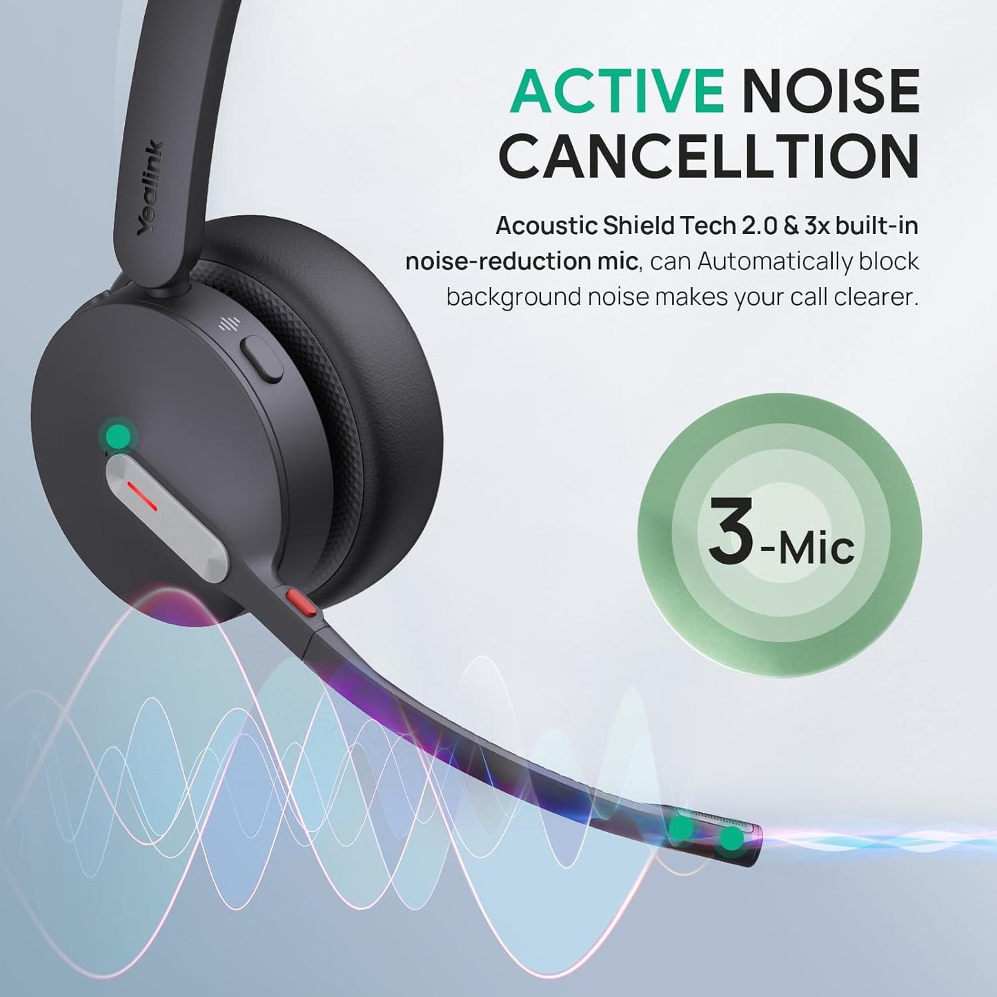 Kabelloses Mono-Headset WH64, WH64 Mono Teams