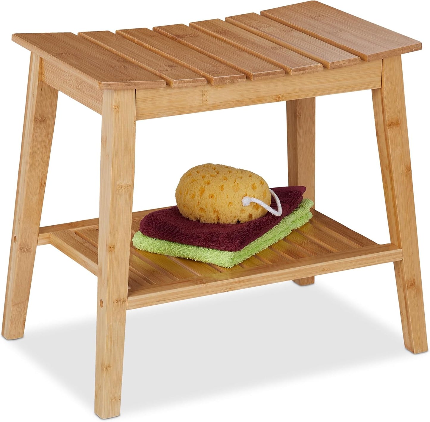 Badhocker mit Ablagefläche