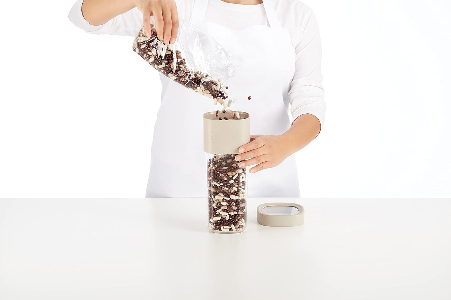 Flip Storage Set - Vorratsdosen, LM / Grau