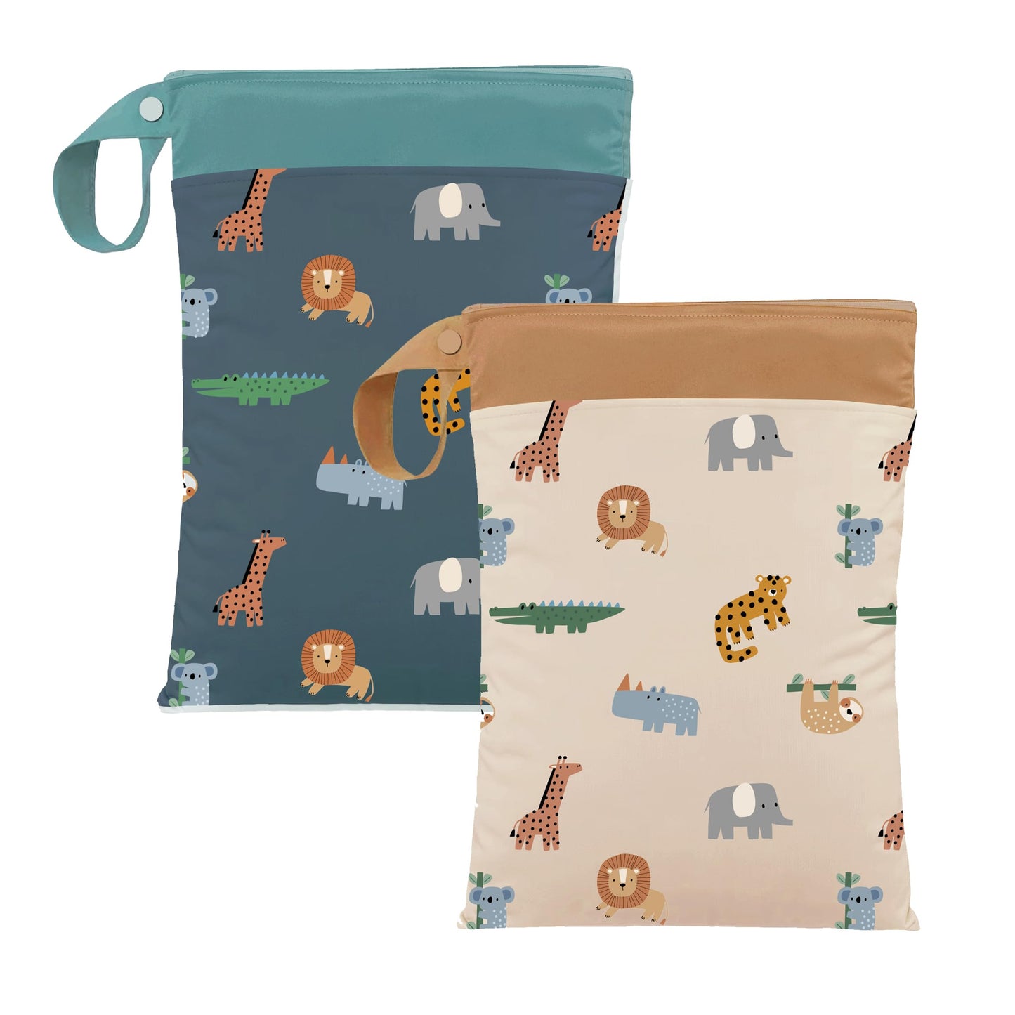 Nasstasche, Jungle Brown & Jungle Blue