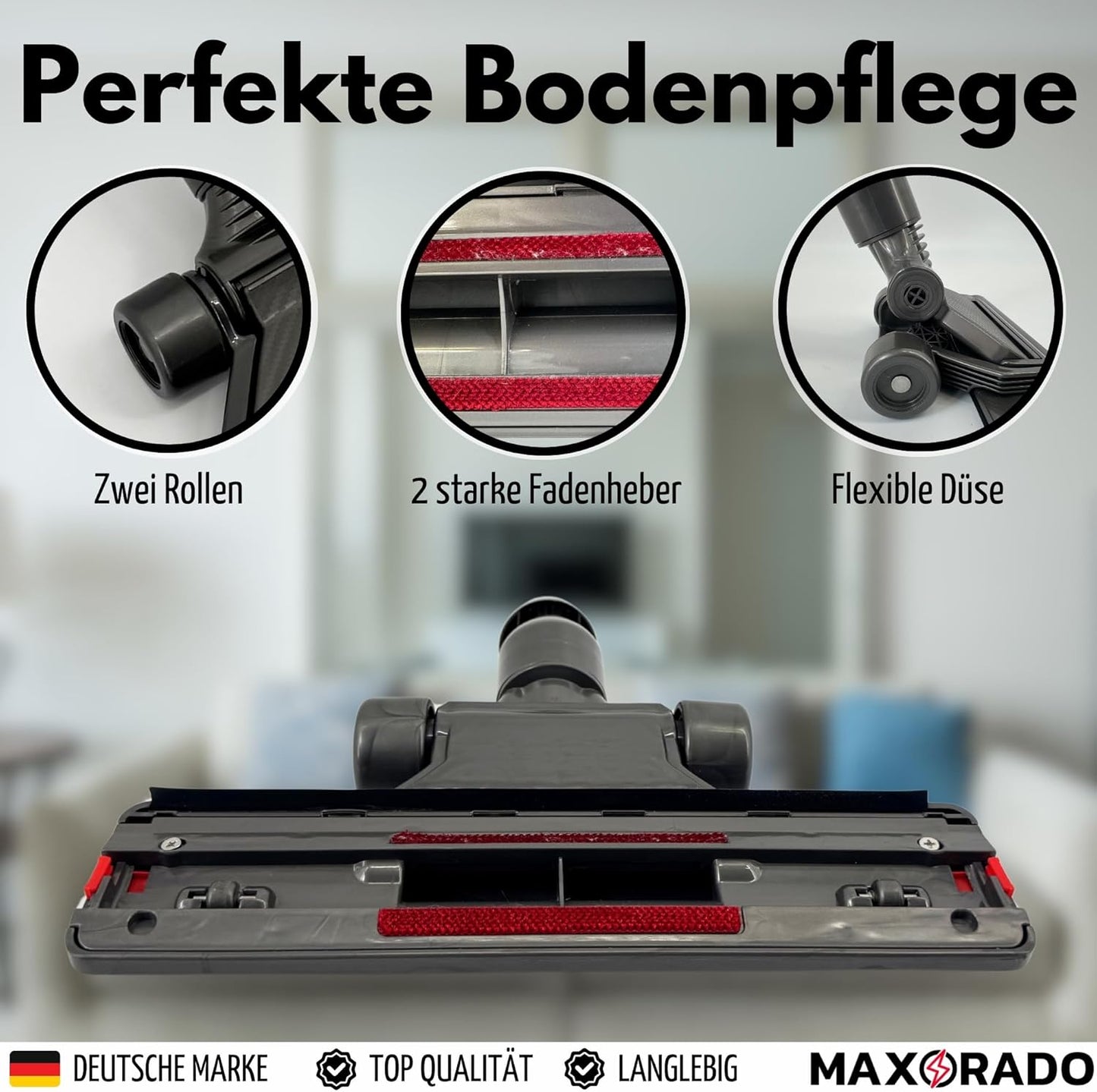 Flachdüse für Dyson V12 & V10 Slim Staubsauger