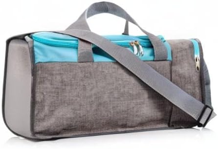 Sporttasche, 20 L Blau / Grau Meliert