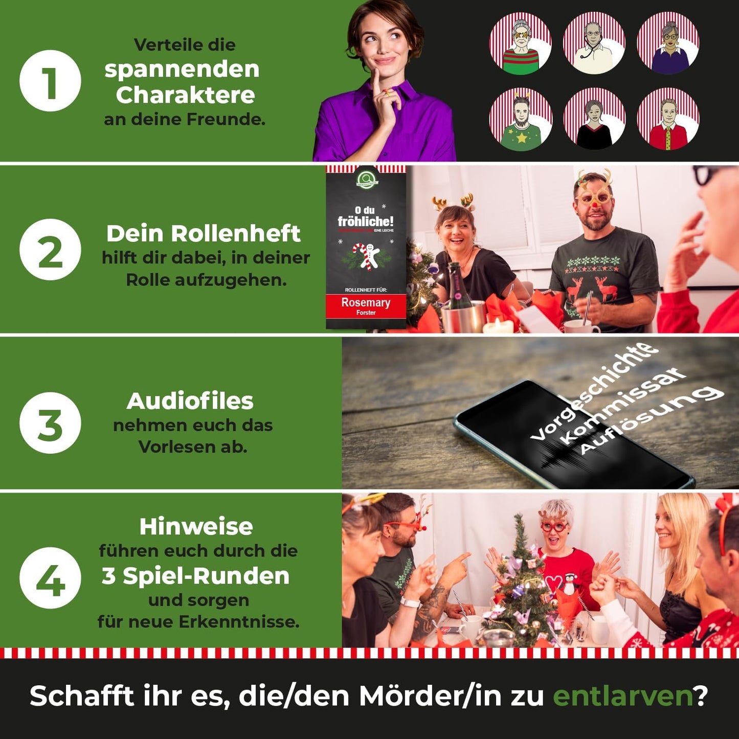 O du fröhliche! - Krimidinner