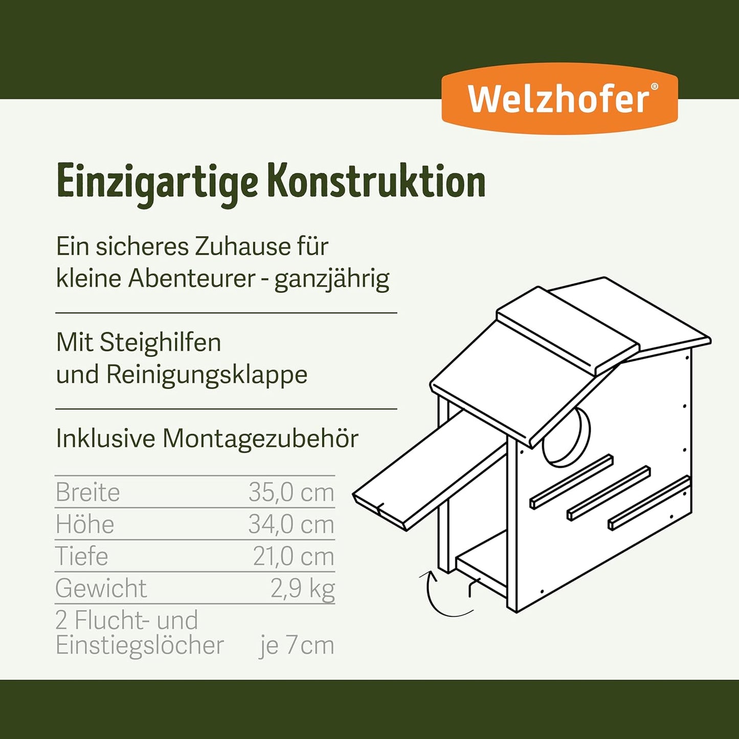 Eichhörnchen-Kobel Carlotta