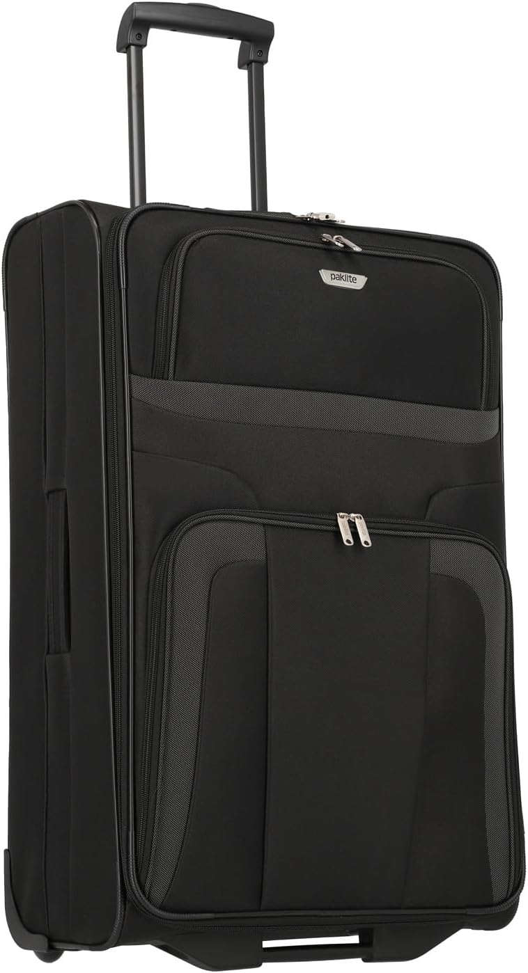 Reisekoffer, Trolley L (73 cm) Schwarz