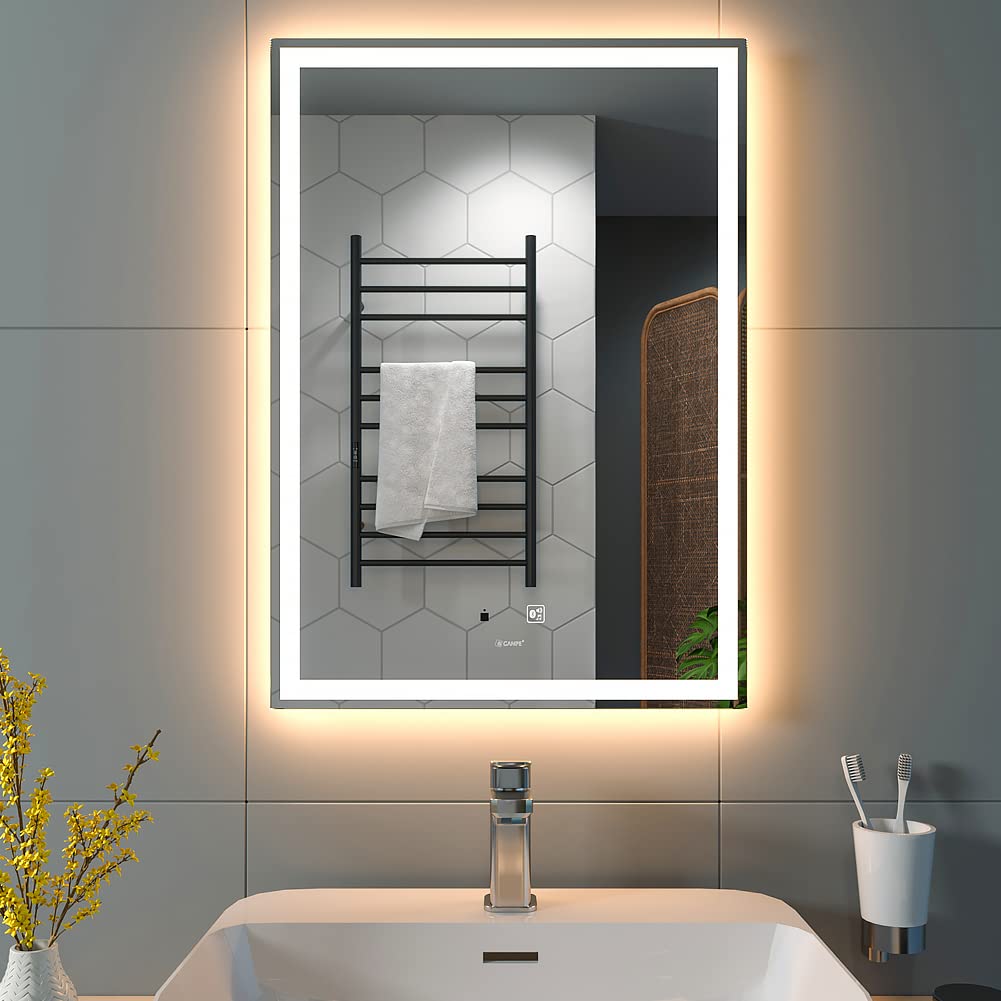 LED-Wandspiegel, 80 x 60 cm