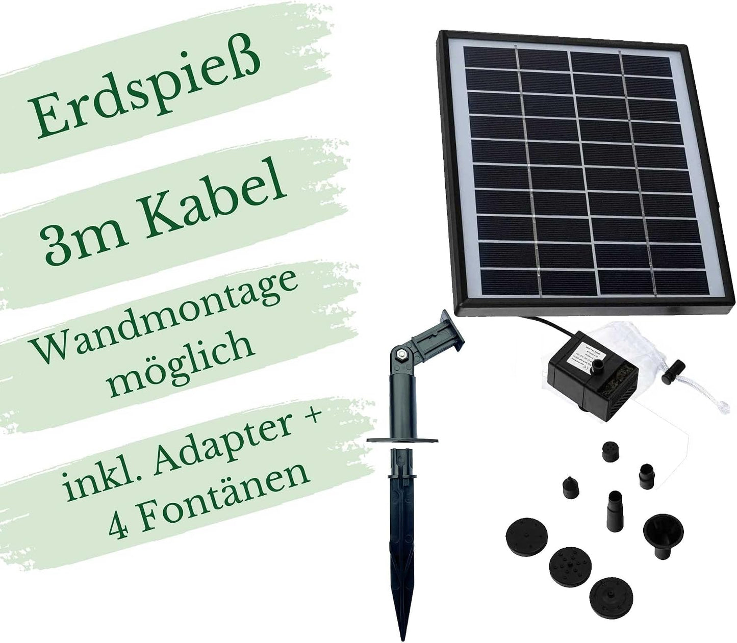 Solar-Wasserspeier Frosch
