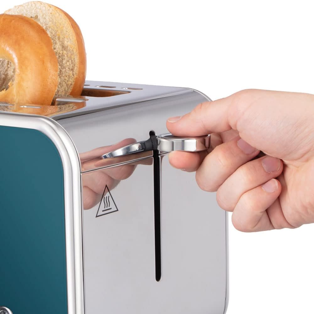 Toaster für 2 Scheiben mit Brötchenaufsatz, Toaster