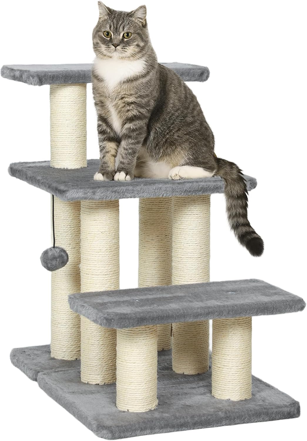 Katzenbaum mit Spielball