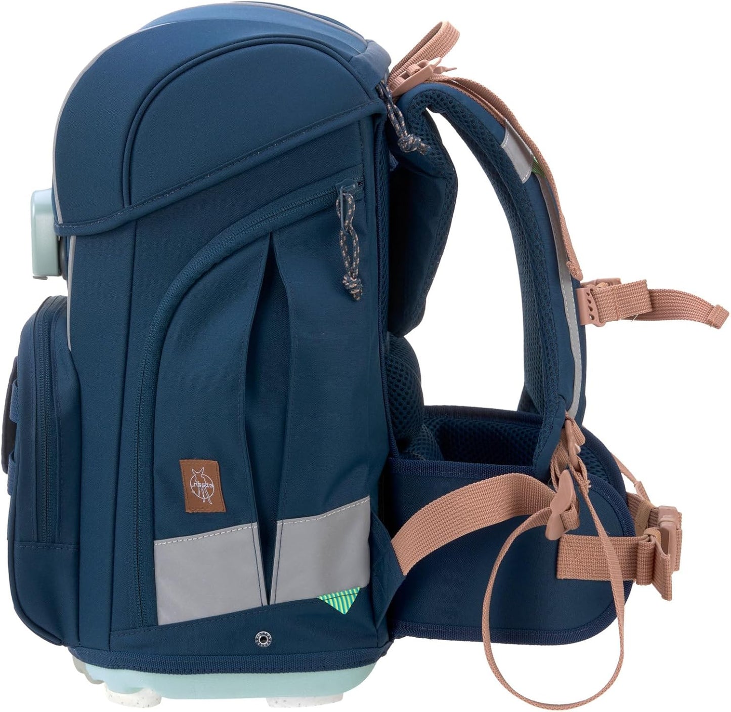 7-teiliges Schulranzen-Set Boxy Unique, Navy