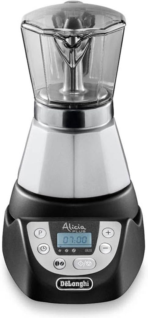Elektrische Moka-Kaffeemaschine, Single 4 Tassen + Gerstenfunktion