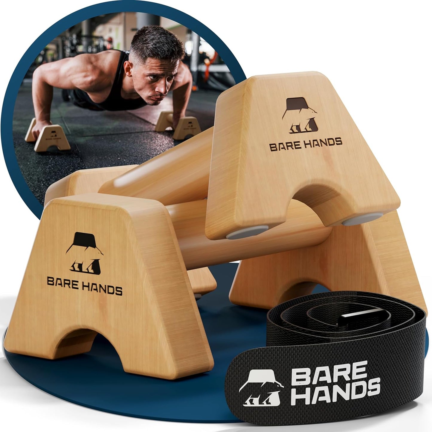 Liegestützgriffe für Calisthenics, Modell S