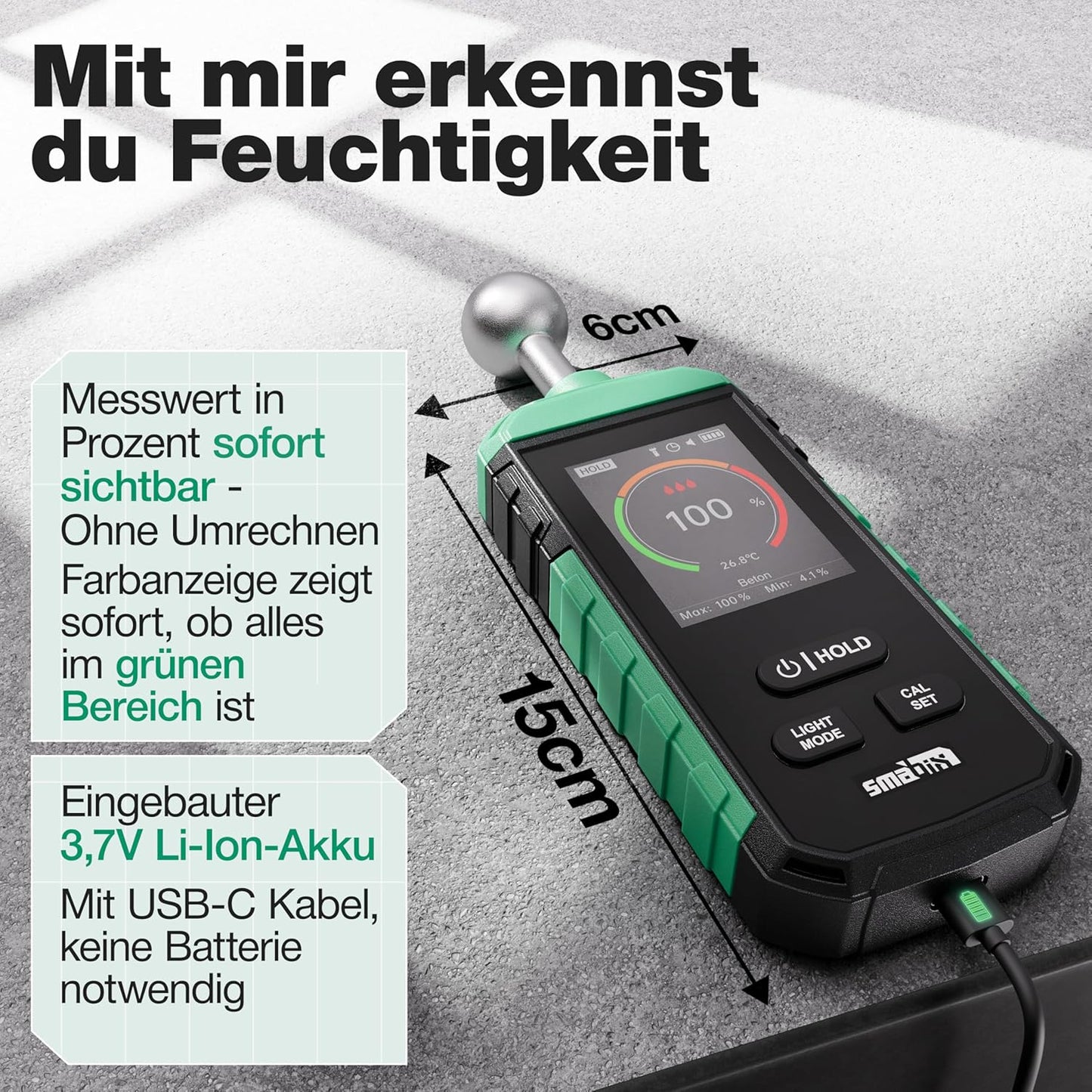 Feuchtigkeitsmessgerät