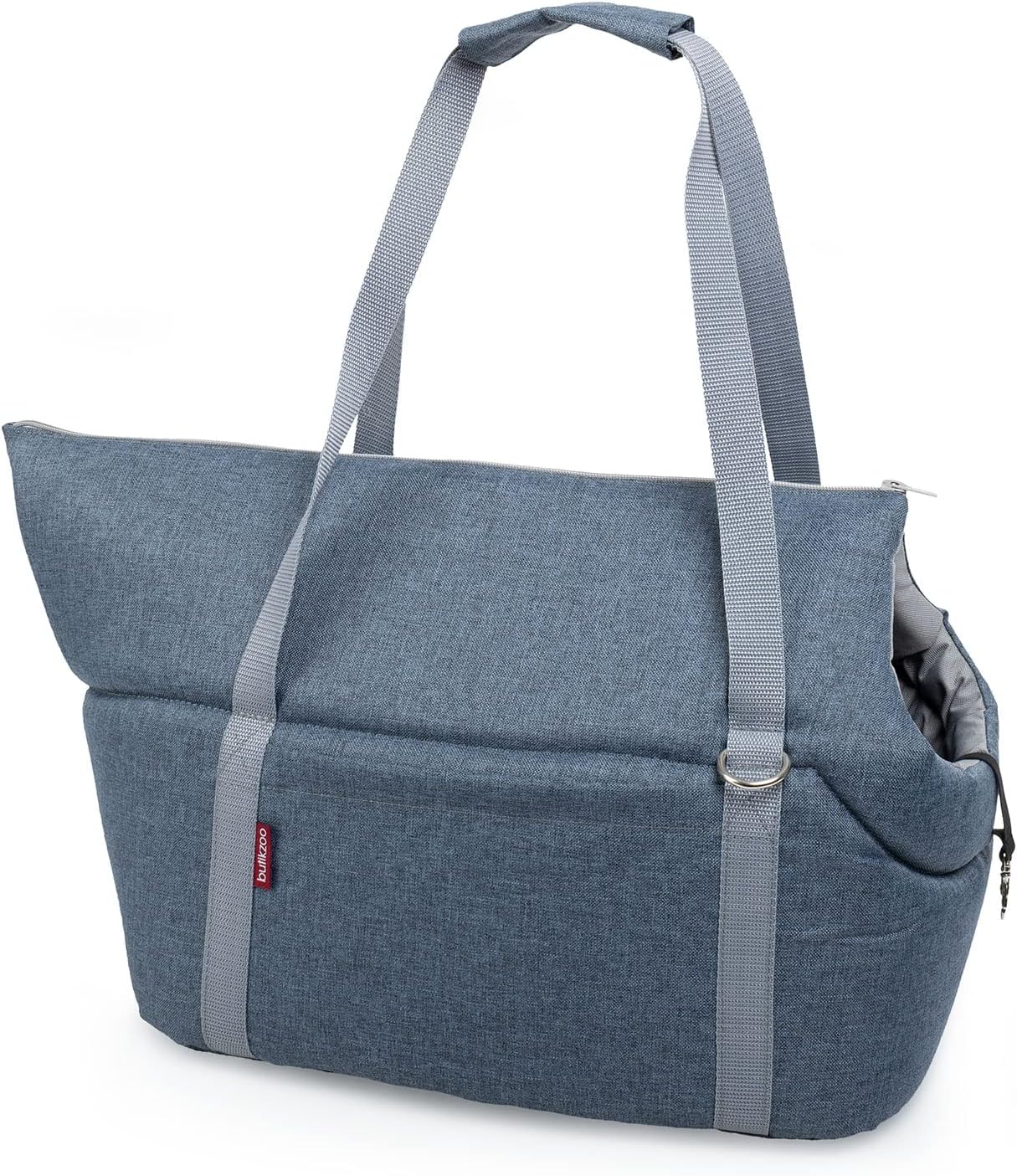 Transporttasche für Haustiere, L 34 x B 22 x H 26 cm Denim Imitat