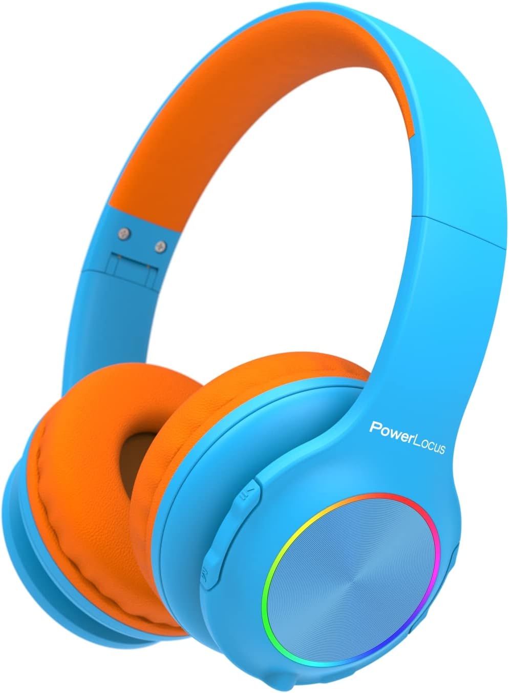 Kinder Bluetooth-Kopfhörer, Blau/Orange