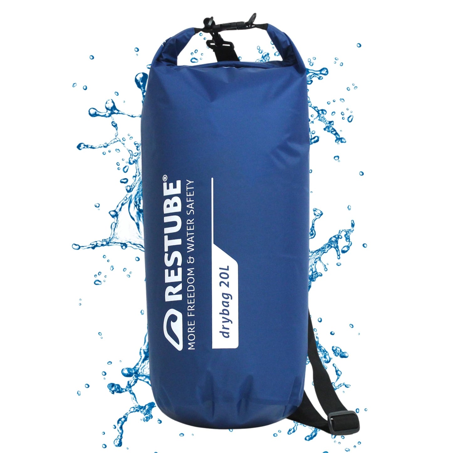 Wasserdichter Drybag für Outdoor-Aktivitäten, 20L, Blue 20L