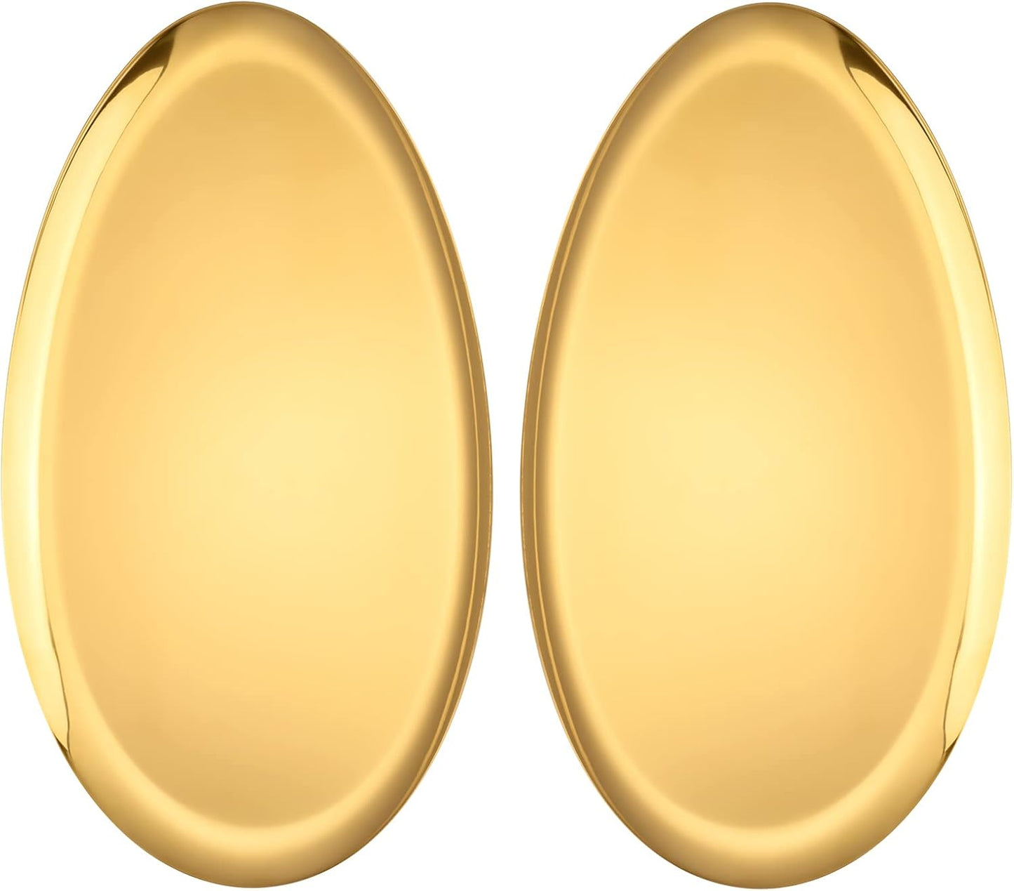 Ovales Mehrzwecktablett-Set, Goldfarben