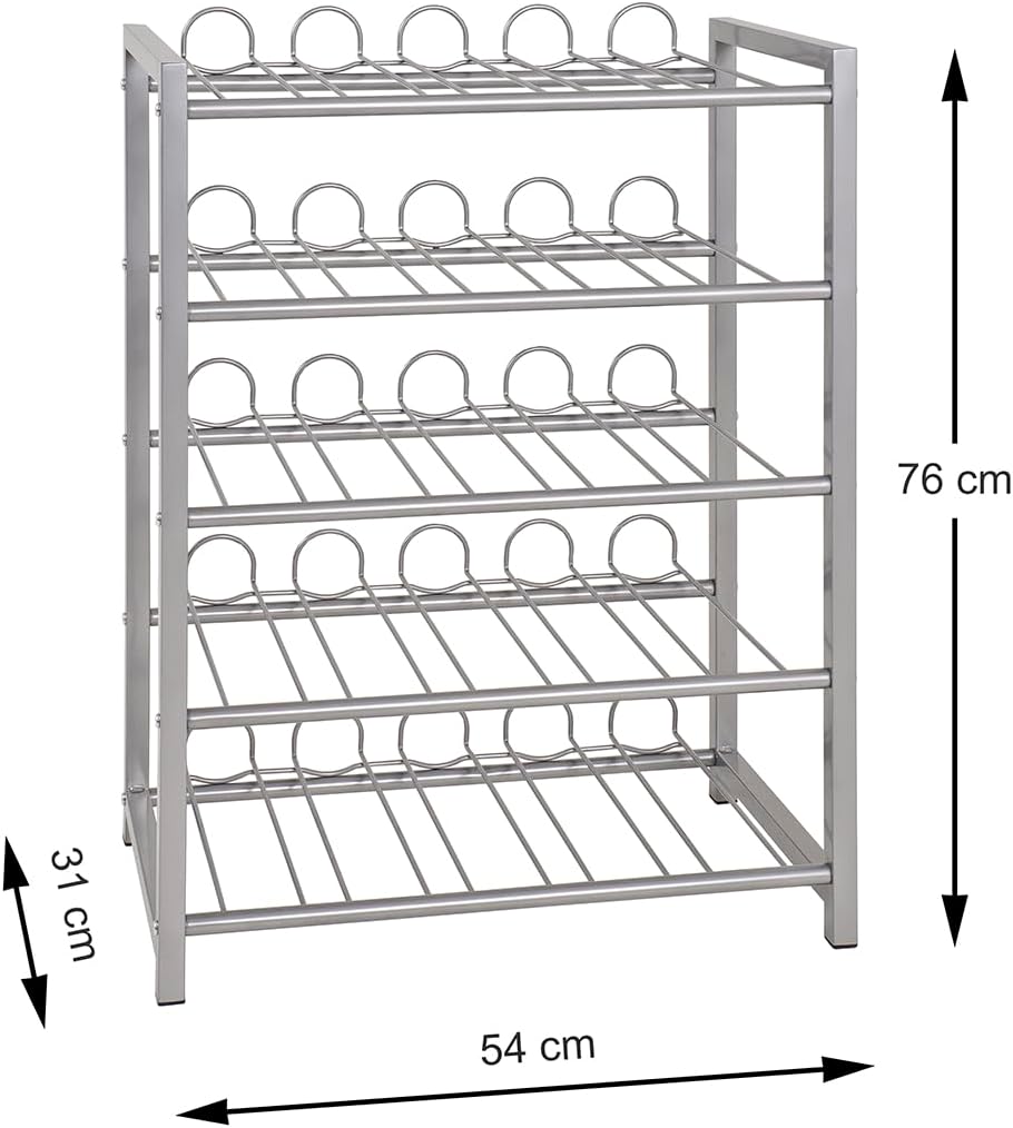Modernes Flaschenregal (54 x 31 x 76 cm), 54 x 31 x 76 cm