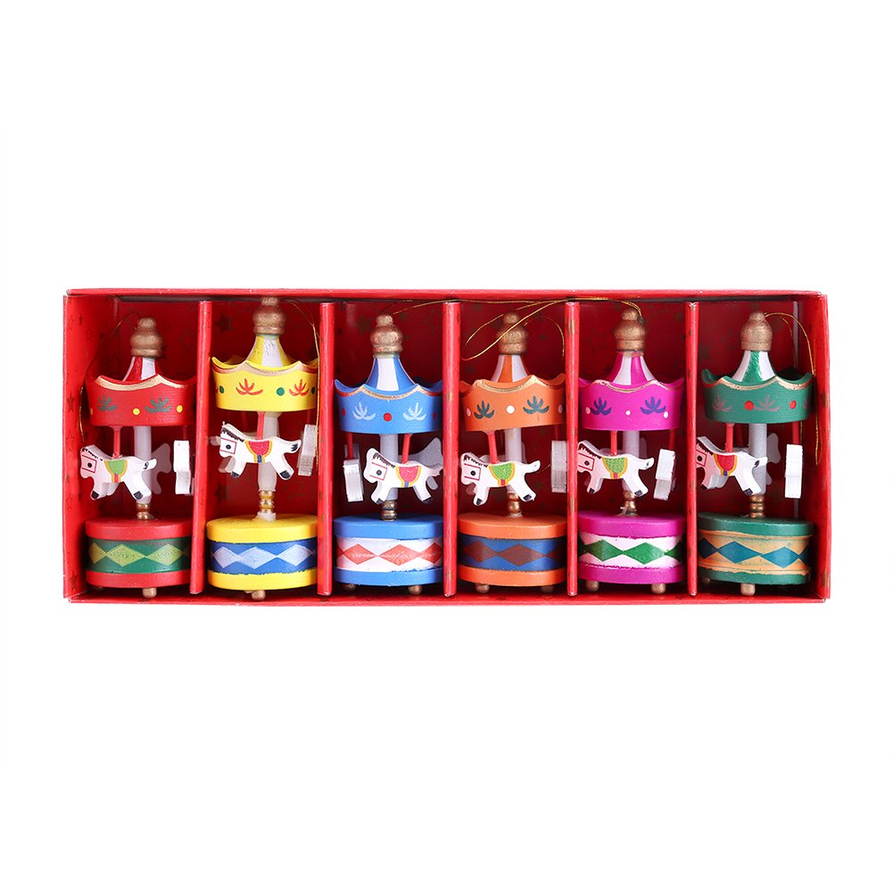 Vinatge Karussellpferd Anhänger-Set