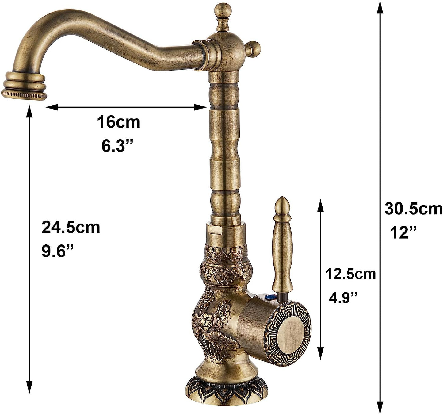 Wasserhahn, Antiquität-1