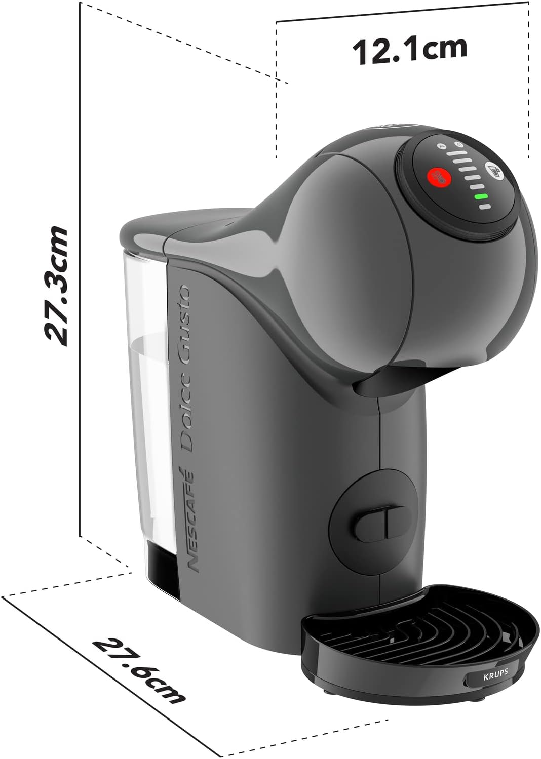 Kaffeekapselmaschine Genio S, Kaffeekapselmaschine KP243B Anthrazit