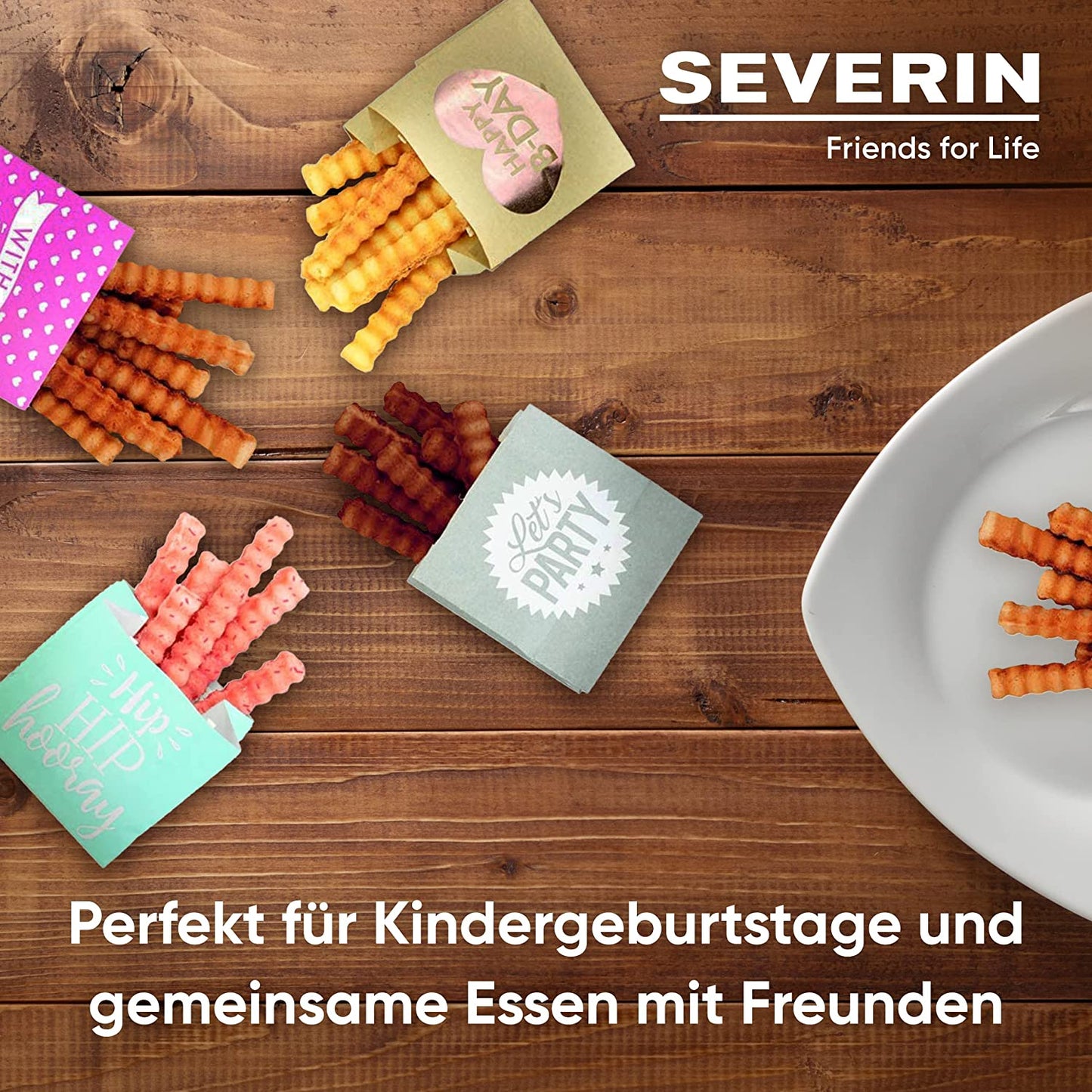Waffelpommes-Maker, Waffeleisen, Waffelpommes-Maker