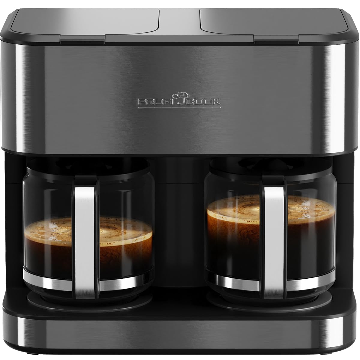 PC-KAD 1308 Doppel Kaffeemaschine mit 2 Brühsystemen
