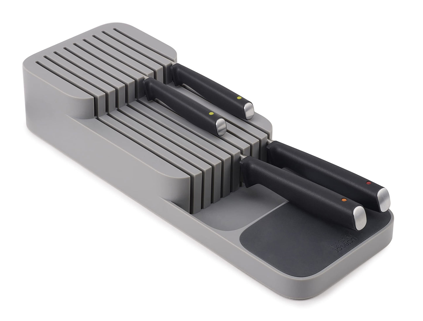 DrawerStore Messer-Organizer, Messer-Organizer Kompakt Grau