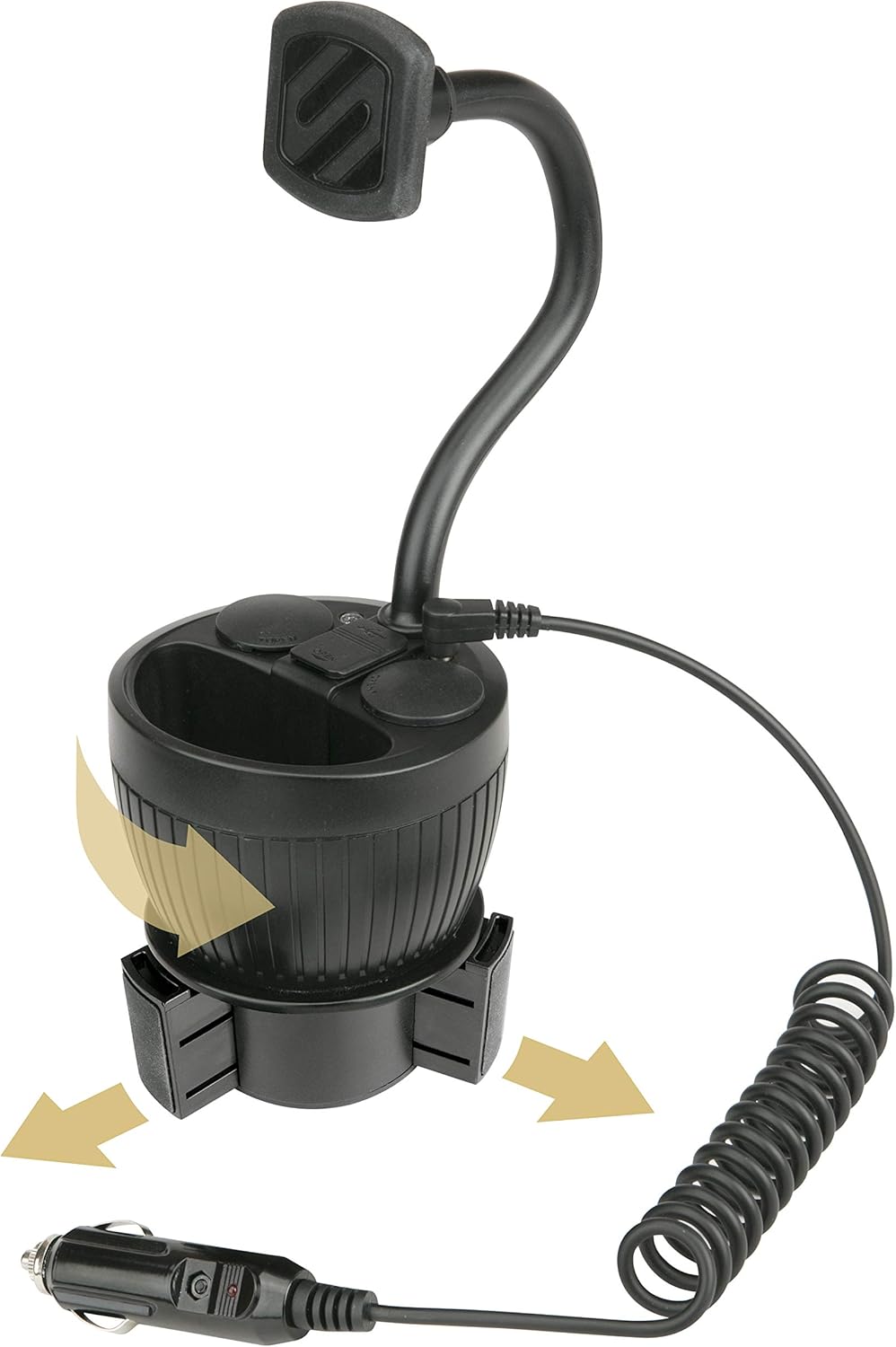 Magnetische Getränkehalterung mit Ladefunktion, MAGPCUP MagicMount, Getränkehalter mit Strom