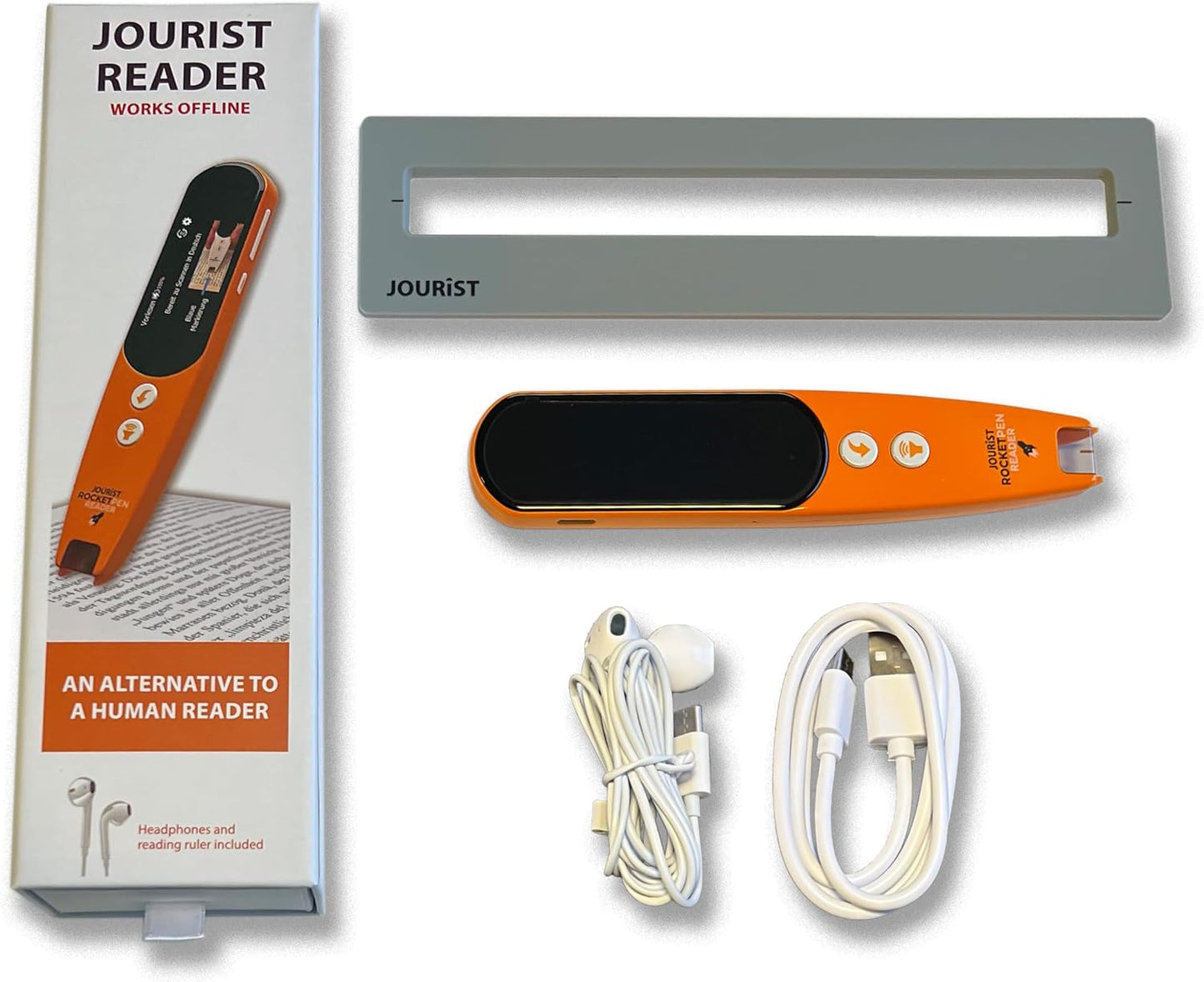 Reader 3 Vorlesestift mit Touchscreen und Leselineal