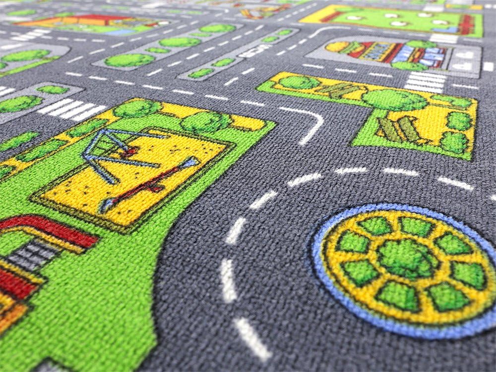 Spielteppich Stadt Mix, 145x200 cm Stadt Mix