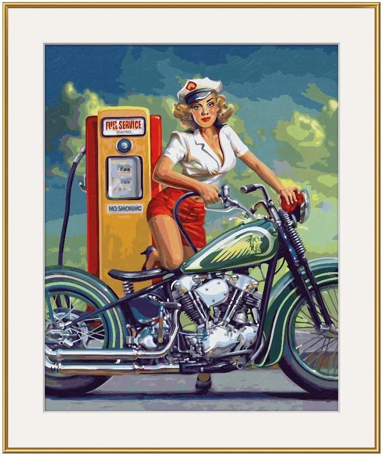 Malen nach Zahlen Set Route 66
