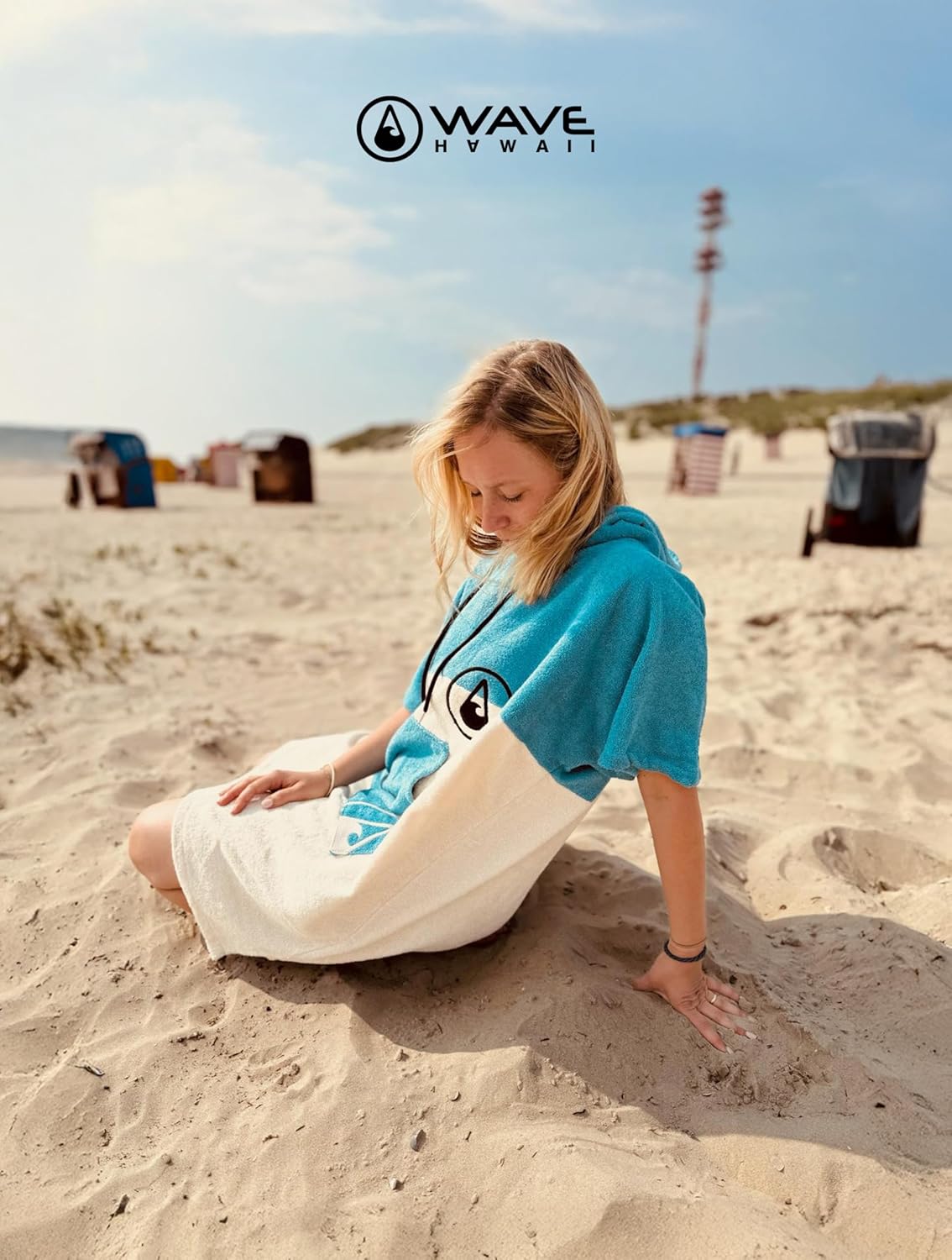 Bade-Poncho Lagos für Erwachsene, Lagos