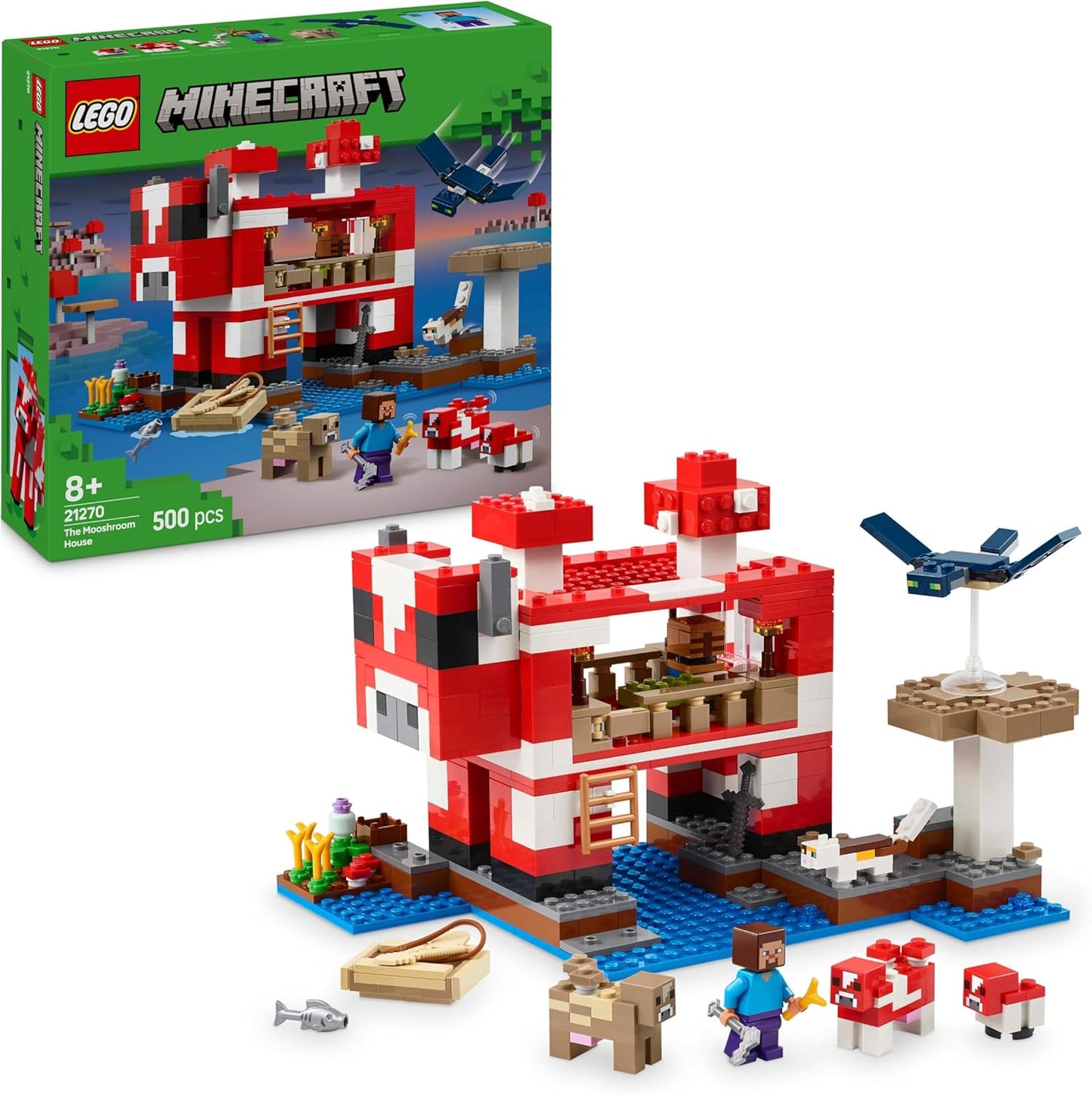 Minecraft The Mooshroom House