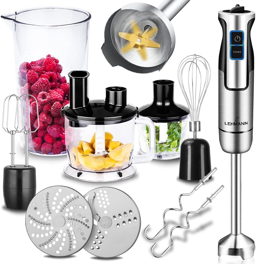 Stabmixer Chopsui inkl. 9-teiliges Zubehör-Set