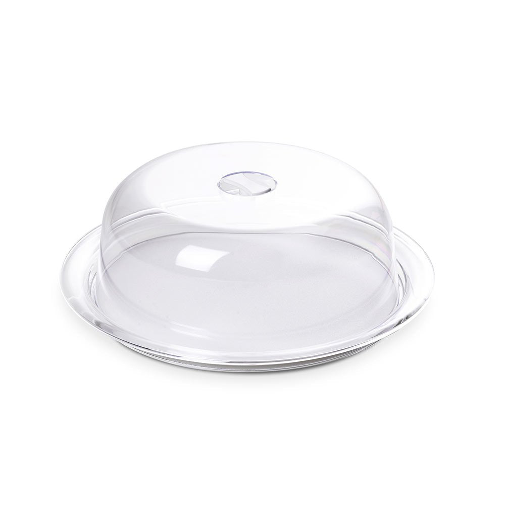 Kuchenhalter mit Tablett, Transparent