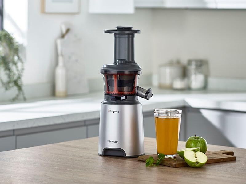 Slow Juicer JMP601SI, Sorbetaufsatz Weiß, Grau