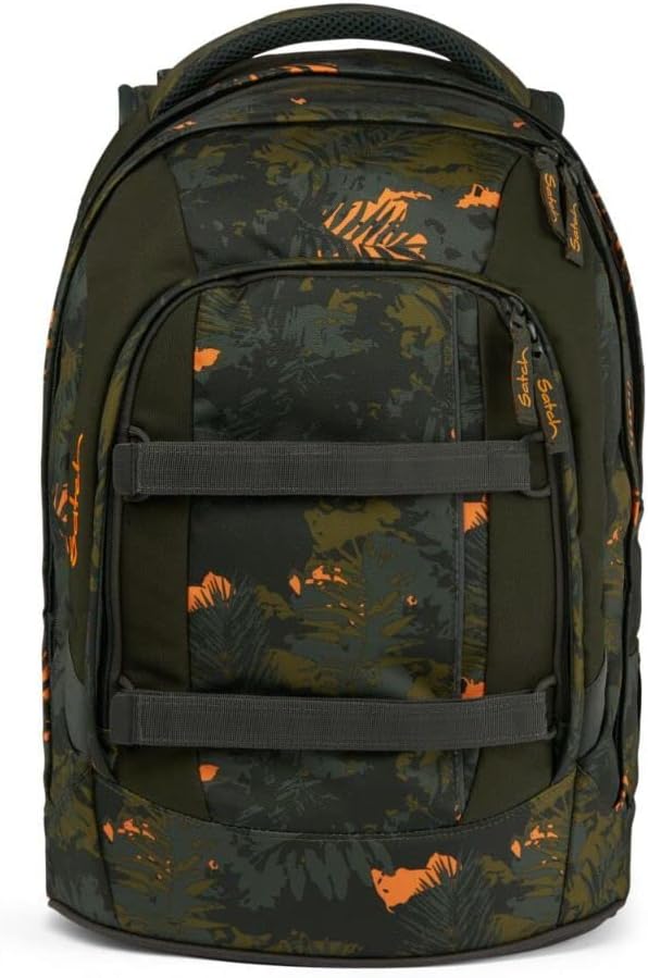 Ergonomischer Schulrucksack ab 5. Klasse, 30L, 45 x 30 x 22 cm Jurassic Jungle