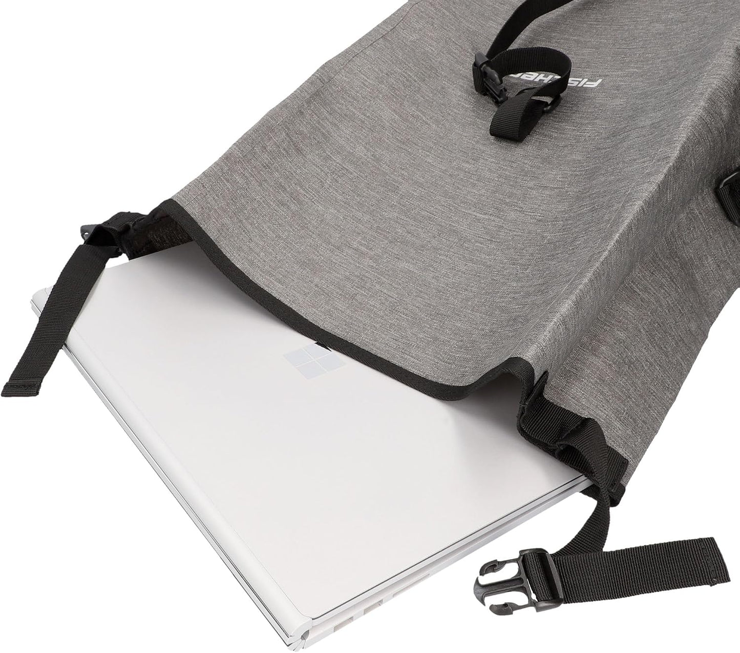 Wasserdichte Gepäckträgertasche Plus Cita, M Grau