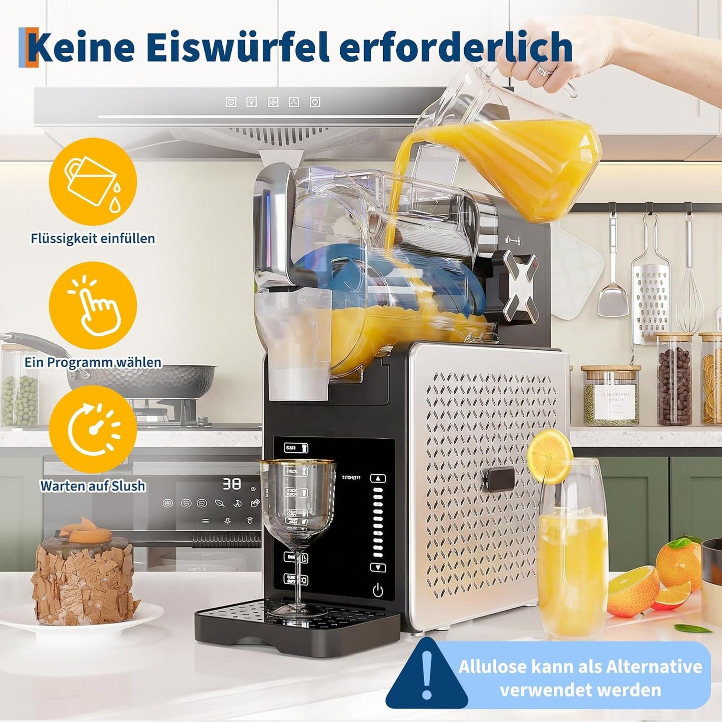 Slush-Eismaschine 1,9l