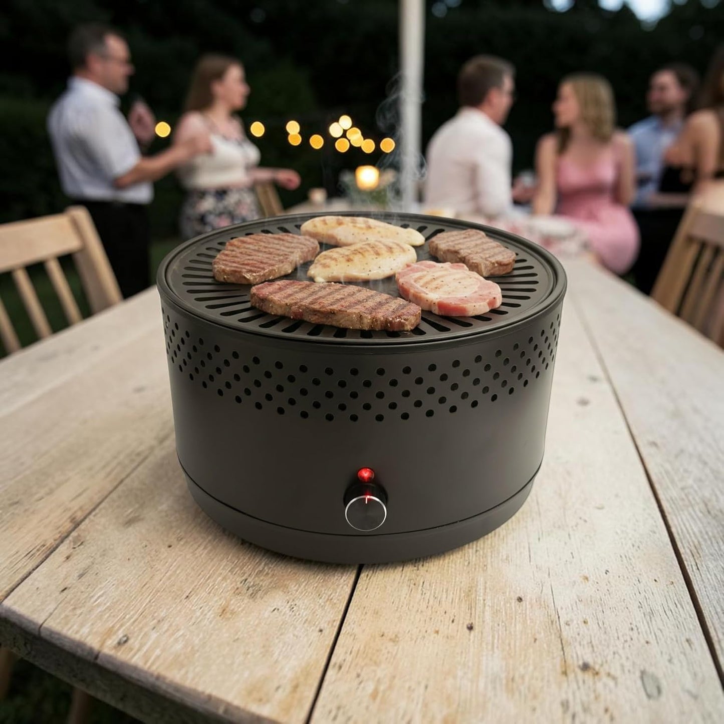 Basilico Elektrogrill mit Lüfter