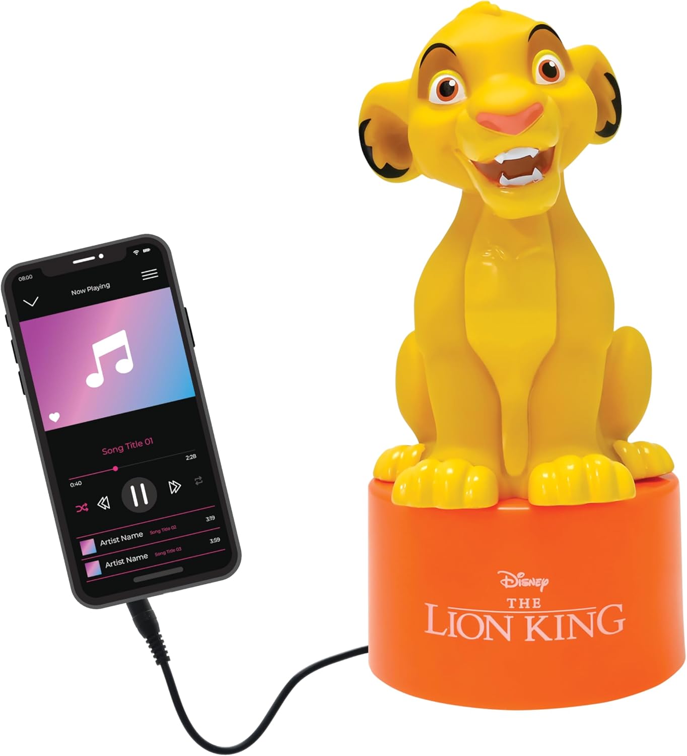 Simba - Der König der Löwen Nachtlicht-Lautsprecher, Der König der Löwen